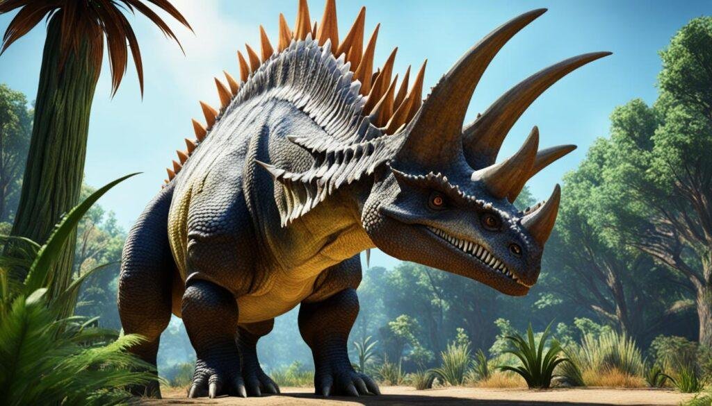características físicas del Styracosaurus características físicas del Styracosaurus
